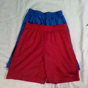 Reebok/Starter brand boy"s shorts Small two pair